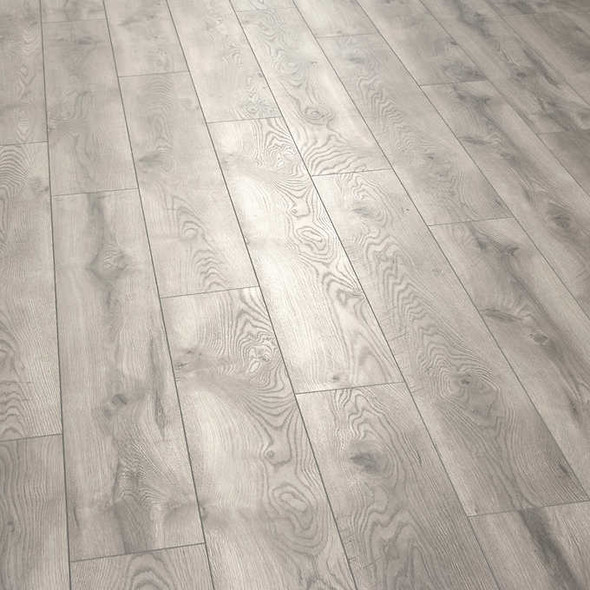 Golden Select Coastal Grey 19.2 cm (7.56 in.) Embossed Water Resistant Laminate Flooring with Pre-attached Foam Backer