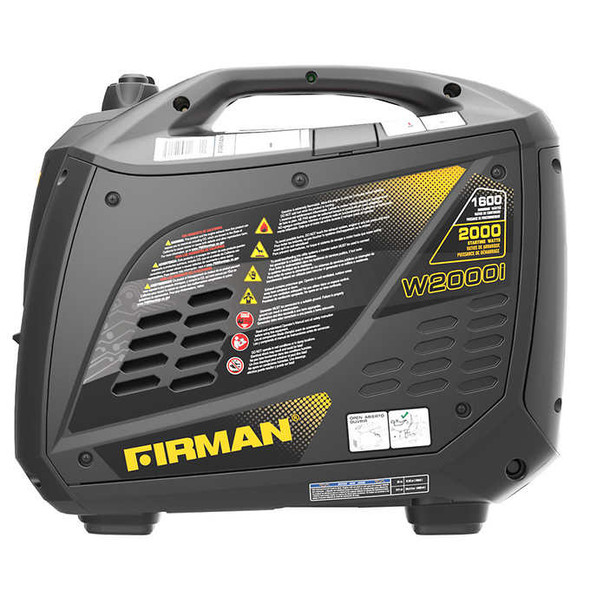 Firman 2000/1600W Recoil Start Portable Inverter Generator