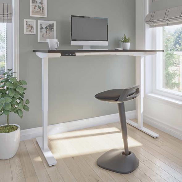 Bestar Viva Modern 150.6 (59.3 in.) Height Adjustable Desk