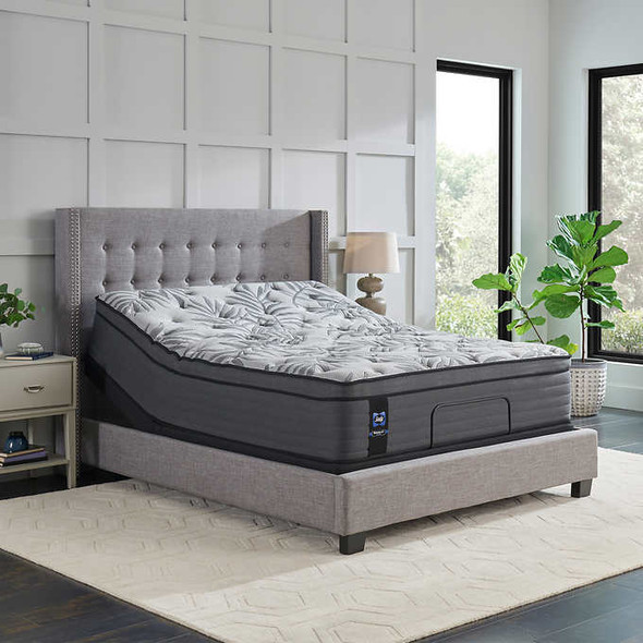 Sealy Posturepedic Island Cays Firm Queen Mattress with Adjustable Base