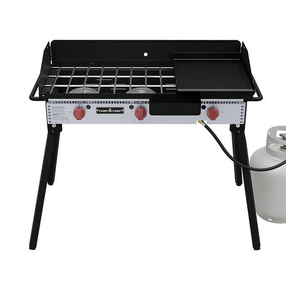 Camp Chef Tundra 3 Burner Stove with Griddle