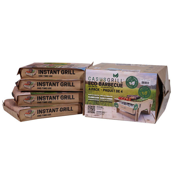 Casusgrill Disposable Grill 4 pack