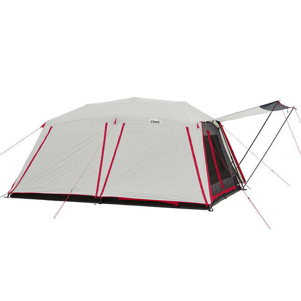 Core 10 Person Tent with Awning