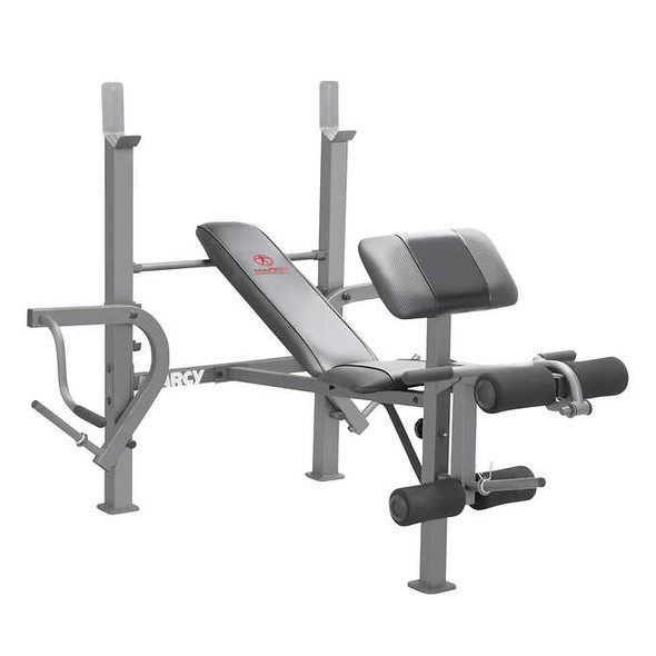 Marcy Standard Weight Bench with Butterfly and Leg Developer Home Gym