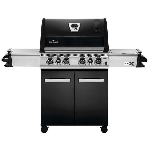 Napoleon 485 Propane Gas BBQ, with Infrared Burners, Cover, Rotisserie