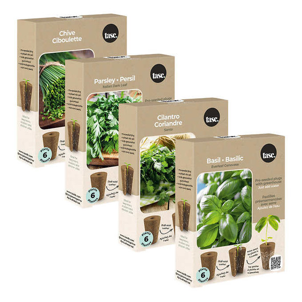 Herb Garden Seed Plug Pack - 4 kits