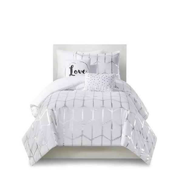 Raina - Twin Comforter Set, 4-piece