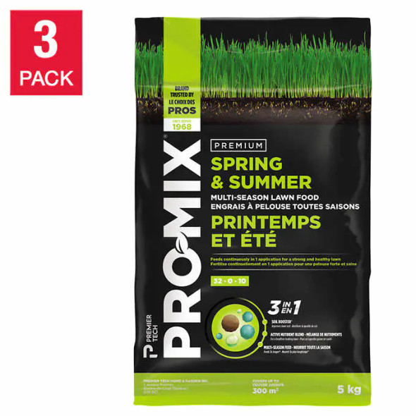 PRO-MIX Spring and Summer Lawn Fertilizer 32-0-10