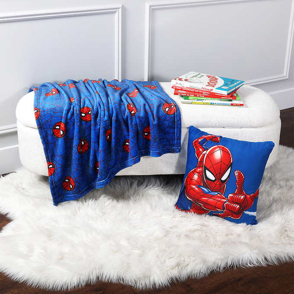 Plush Throw & Cushion Set