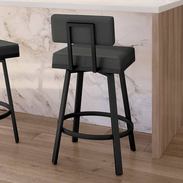 Amisco Staten Swivel Counter Stool