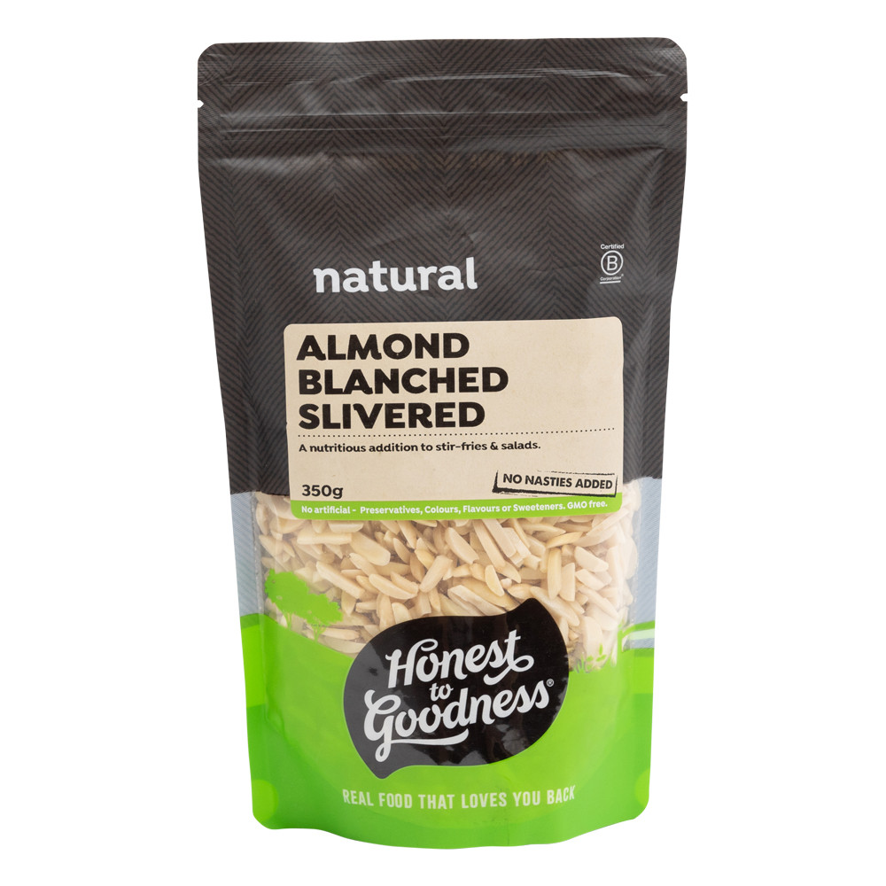 Almonds Blanched Slivered 10KG Bulk