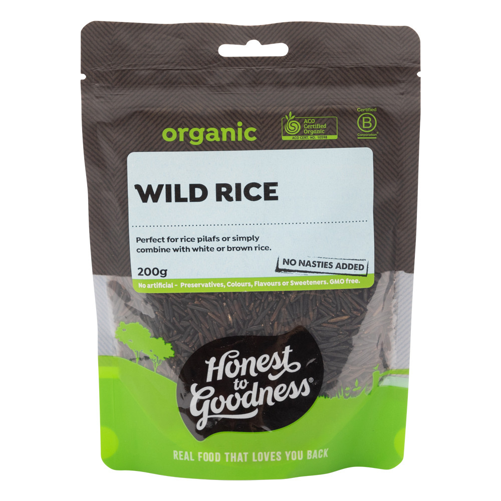 Organic Wild Rice 5KG Bulk Honest to Goodness