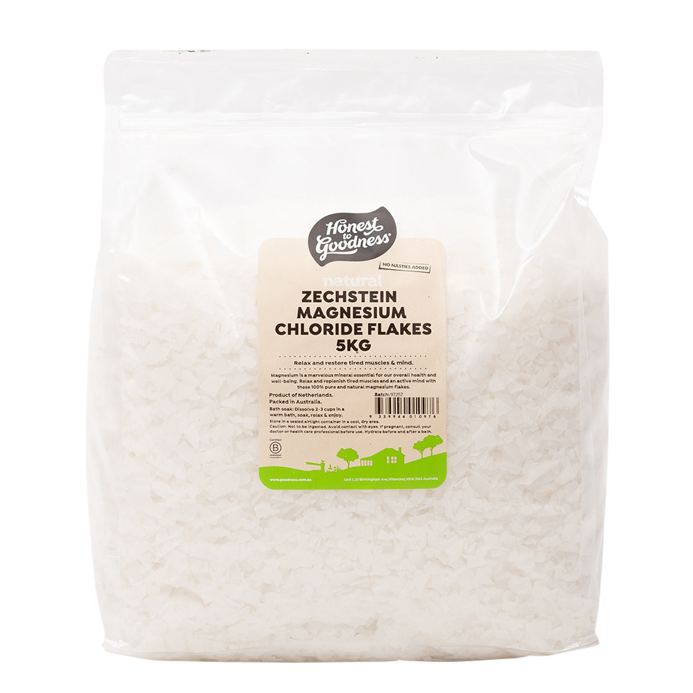Magnesium Chloride Flakes 25KG Zechstein Bulk