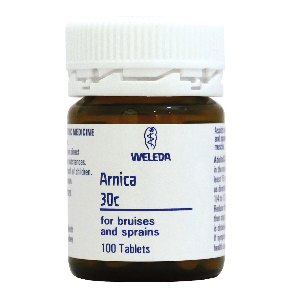 Weleda Arnica 30c 100 Tablets Natural Medicinal Products