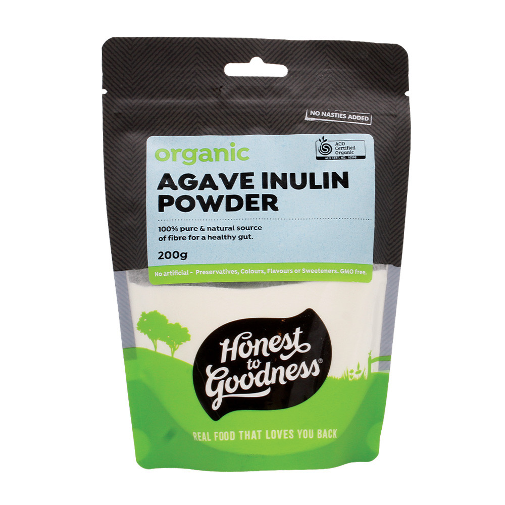 Agave Inulin Powder Organic Agave Inulin Prebiotic Powder 200g | Honest to Goodness