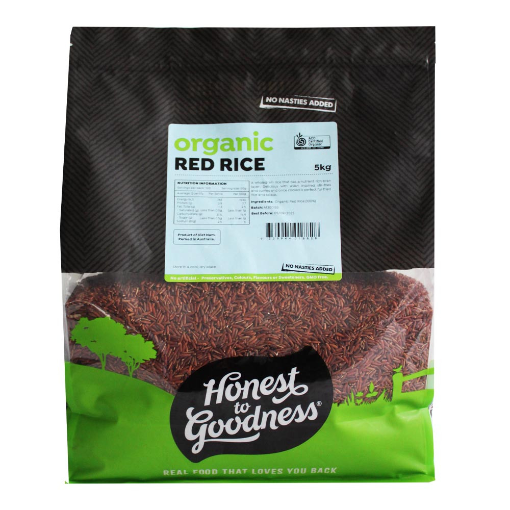 Organic Red Rice 5KG | Bulk