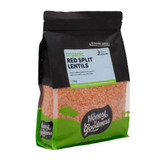 Organic Red Split Lentils 1.2KG | Honest to Goodness