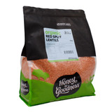 Organic Red Split Lentils 5KG | Honest to Goodnes