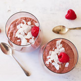 Chocolate & Raspberry Chia Pudding 2