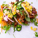 Pulled BBQ Jackfruit Tacos with Pineapple Salsa 2