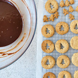 Chocolate Hazelnut Shortbread Biscuits 2