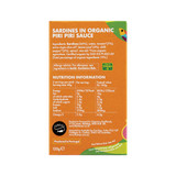 F4E Sardines in Org Piri Piri Sauce 120g | Honest to Goodness