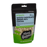 Organic White Chocolate Drops | Honest to Goodness