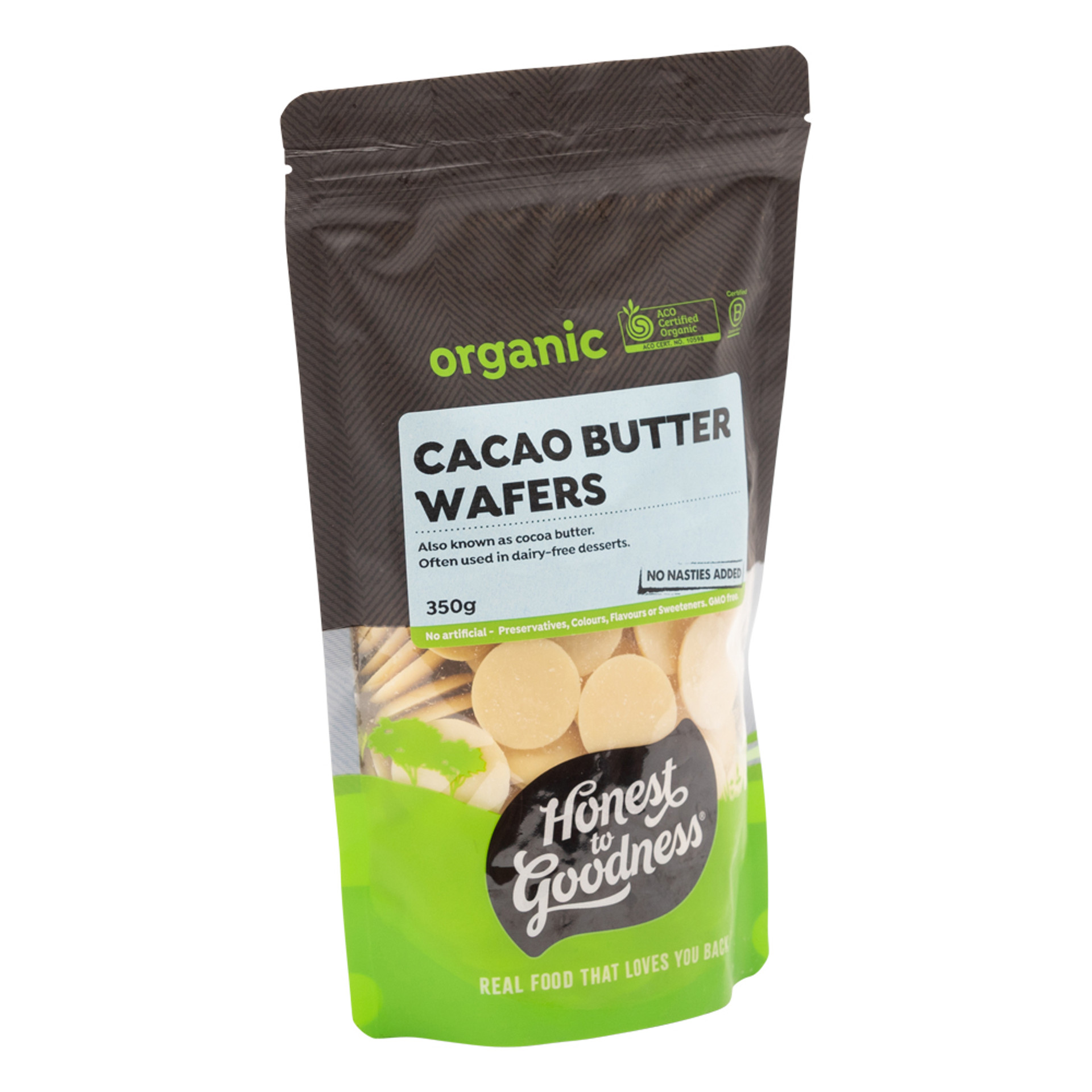 Organic Cacao Butter Wafers 5KG Honest to Goodness