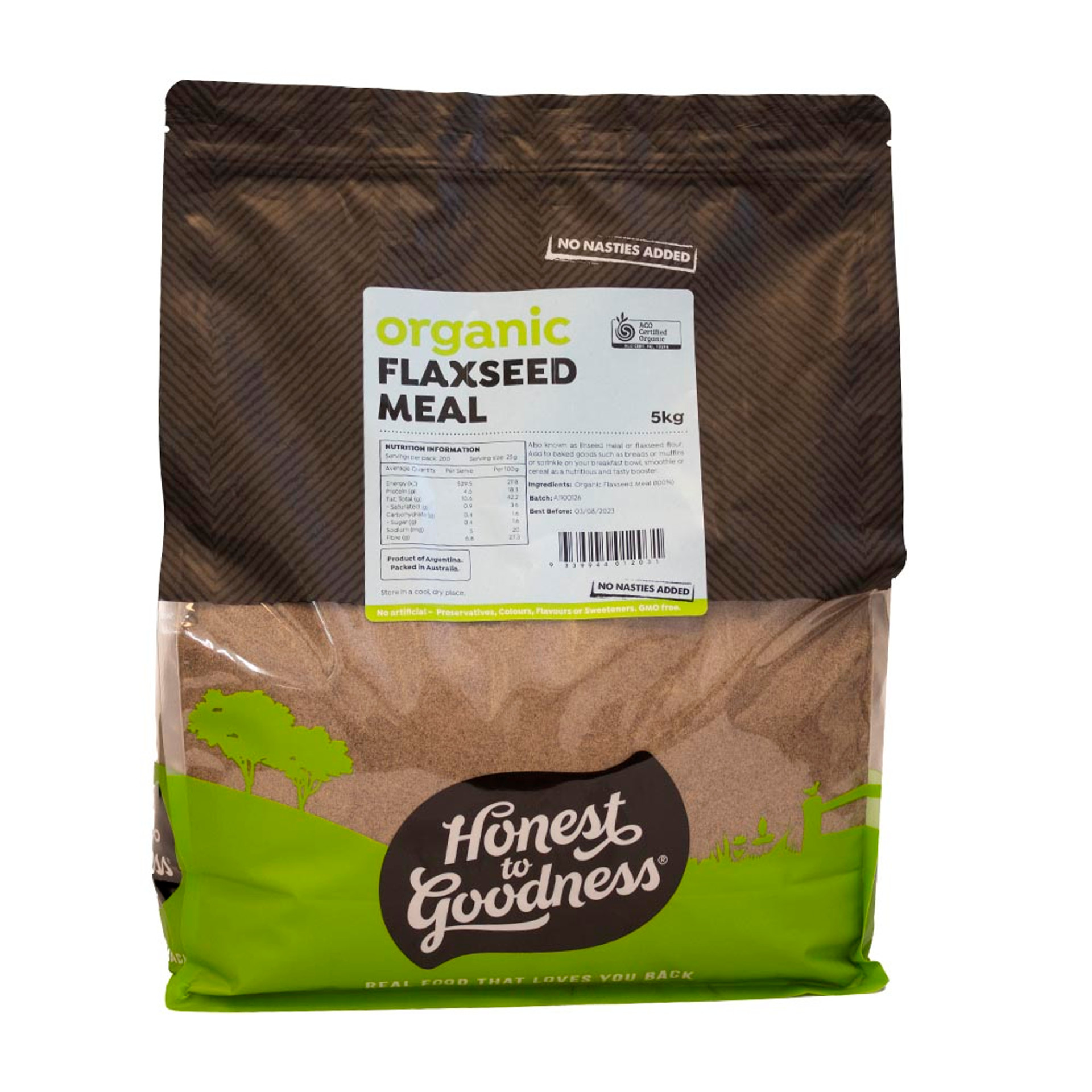 Organic Flaxseed Meal 500g Honest to Goodness