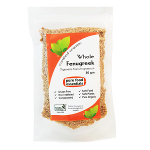  Organic Whole Fenugreek 80g
