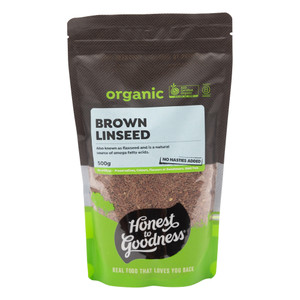 Organic Brown Linseed 500g 1