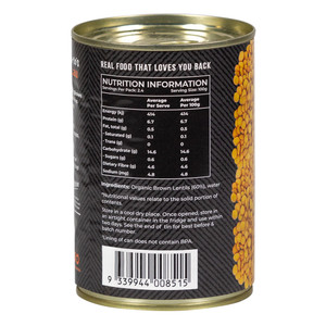 Organic Brown Lentils 400g