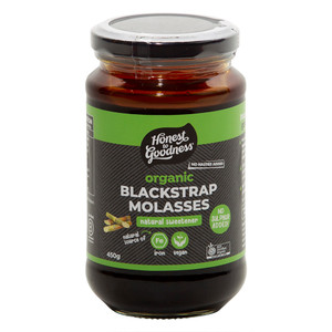 Organic Blackstrap Molasses 450g 1