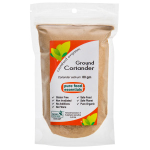  Organic Ground Coriander 80g