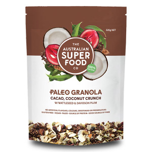 Paleo Granola - Cacao, Coconut Crunch 320g