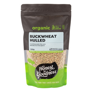 Organic Hulled Buckwheat 500g