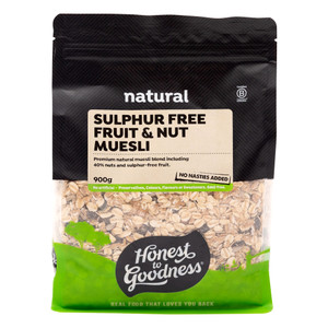 Sulphur Free Fruit & Nut Muesli 900g 1