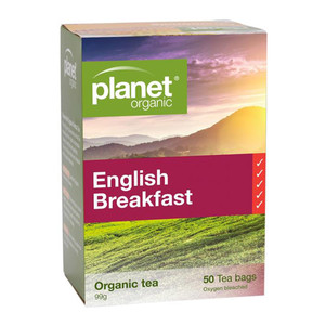 Organic English Breakfast Tea Bags x 50