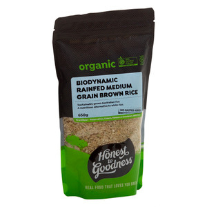 Biodynamic Rain Fed Brown Rice 650g