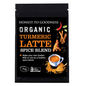 Honest to Goodness Organic Turmeric Latte Spice Blend 70g 1
