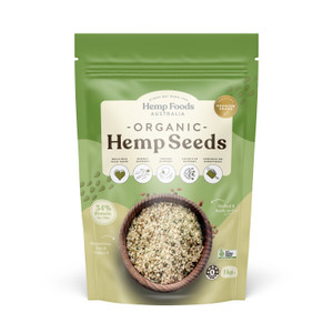 Organic Hulled Hemp Seeds 1KG