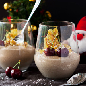 Salted Turmeric Nutty Caramel Pudding 1