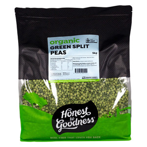 Honest to Goodness Organic Green Split Peas