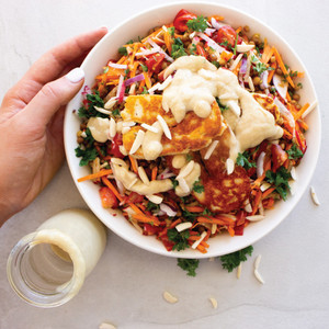Haloumi & Lentil Summer Salad 1