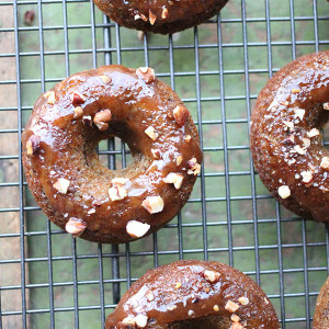 Banana Lucuma Donuts with Lucuma Glaze 1