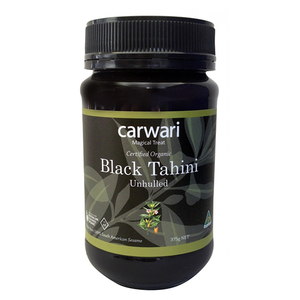 Organic Black Tahini 375g 1