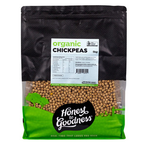 Organic Chickpeas 5KG 1