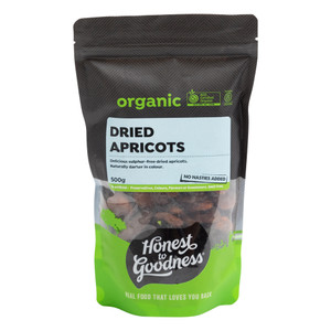 Organic Dried Apricots 500g 1