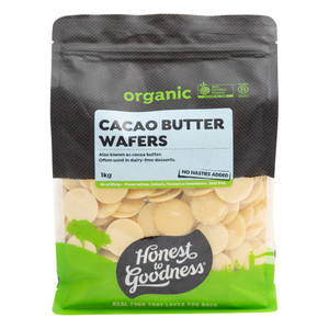 Honest to Goodness Organic Cacao Butter Wafers 1KG 1