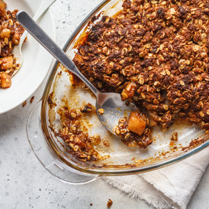 Chai Spiced Apple Crumble 1